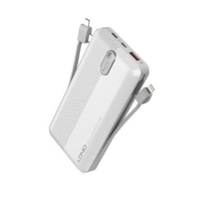 ldnio power bank ldnio 10 000 mah blanc