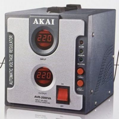 akai stabilisateur 2000 va automatique de tension numérique