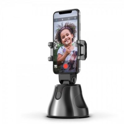 robot rotatif intelligent 360° pour vidéo ou photo – détecteur de mouvement