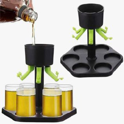 Distributeur de verre à shot avec 6 verres à boire, accessoires de bar